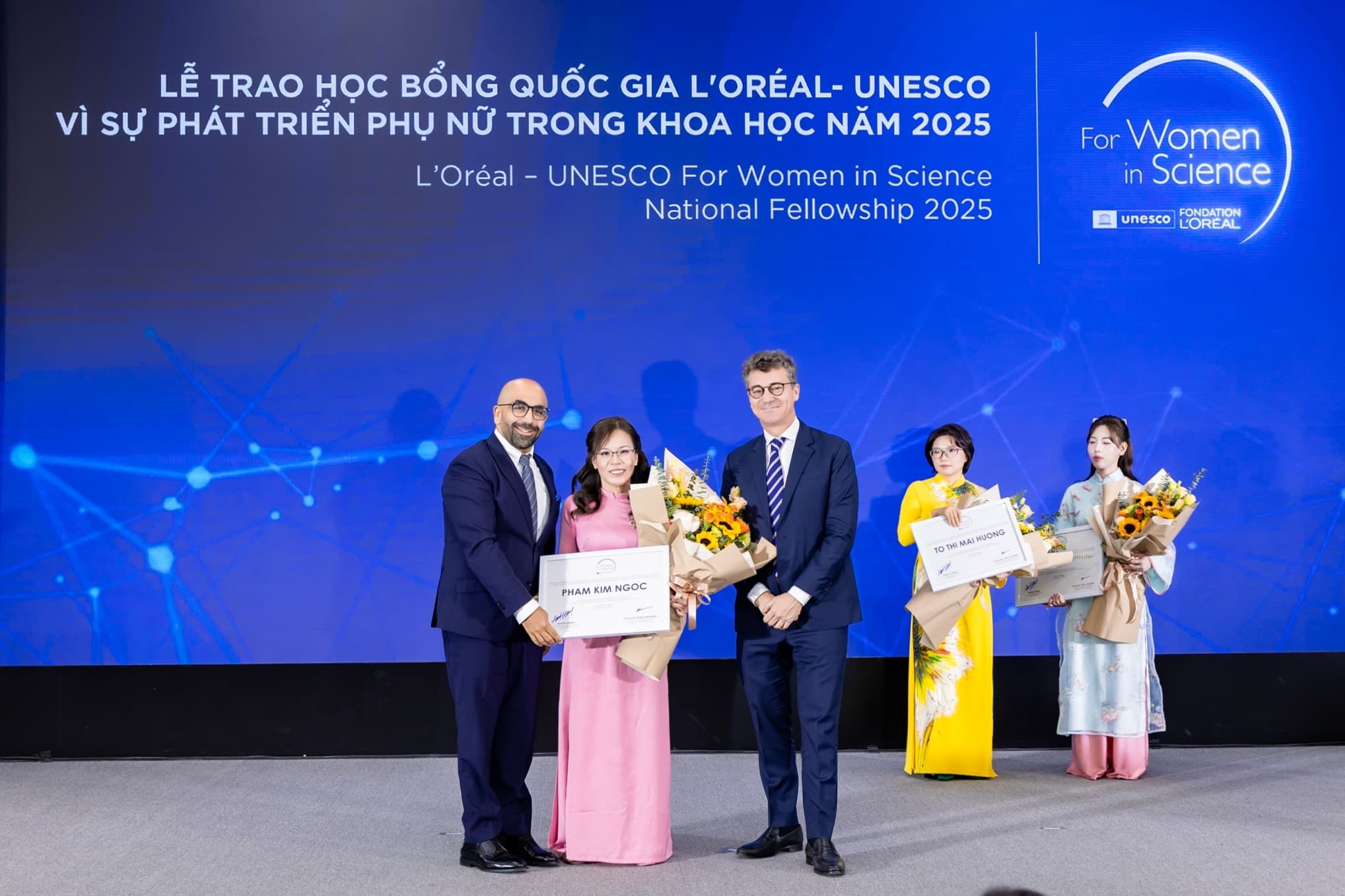 Assoc. Prof. Phạm Kim Ngọc awarded prestigious 2025 L’Oréal–UNESCO National Fellowship