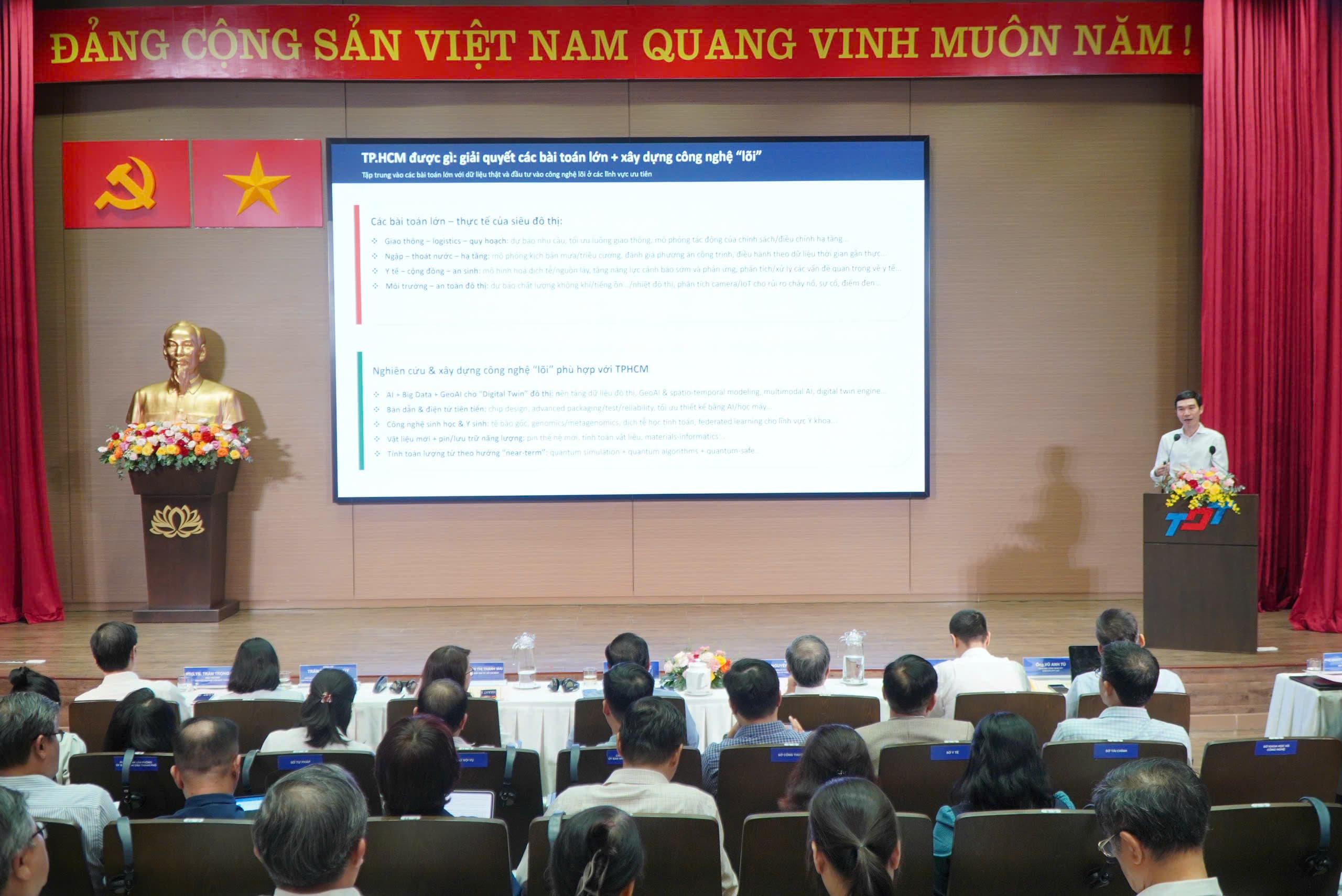 Proposed HPC/AI infrastructure: Data platform and core technology for the "super urban" problem of Ho Chi Minh City